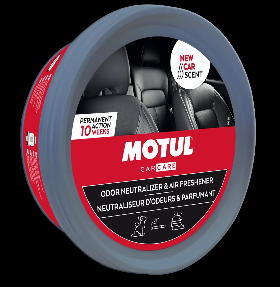 Motul Car Care Odor Neutralizer — Koku Giderici ve Oda Parfümü (New Car) — Ürün fotoğrafı